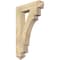 Ekena Millwork Merced Arts & Crafts Rough Sawn Bracket, Douglas Fir, 4"W x 20"D x 32"H BKT04X20X32MRC03RDF - alternate 1
